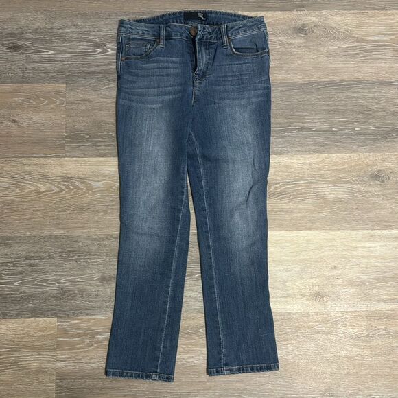 1822 Cropped Straight Leg Jean - Picture 2 of 8